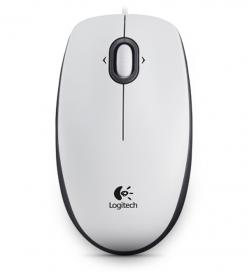 Мышь Logitech M100 USB White