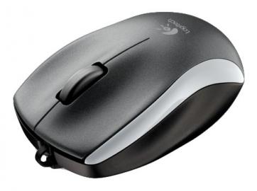 Мышь Logitech Corded M125 Black EER2