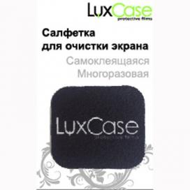 Салфетка Luxcase для отчистки экрана. Самоклеящаяся. Многоразовая. 40х35 мм