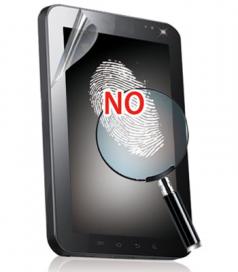 Защитная плёнка PURO Antifinger для Samsung Galaxy Tab 7