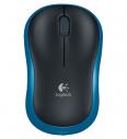 Мышь Logitech M185 dark blue wireless USB