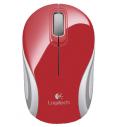 Мышь Logitech M187 Wireless Mini, Red USB