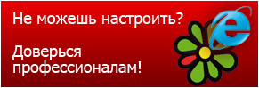 Не можешь настроить? Доверься профессионалам!